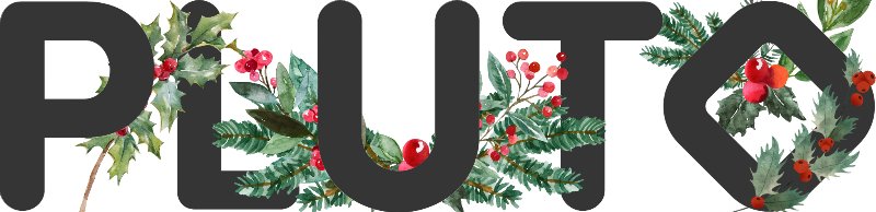 Pluto holiday logo